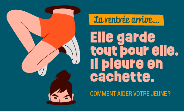 La rentrée arrive... et la jeune fille submergée par l'anxiété