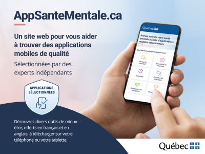Vignette qui présente AppSanteMentale.ca