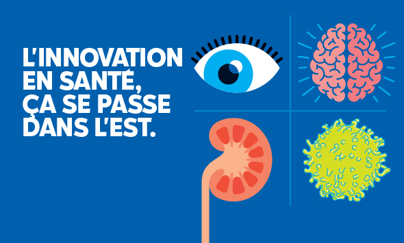 Vignette promotionnelle des 4 axes d'excellence du CIUSSS-EMTL