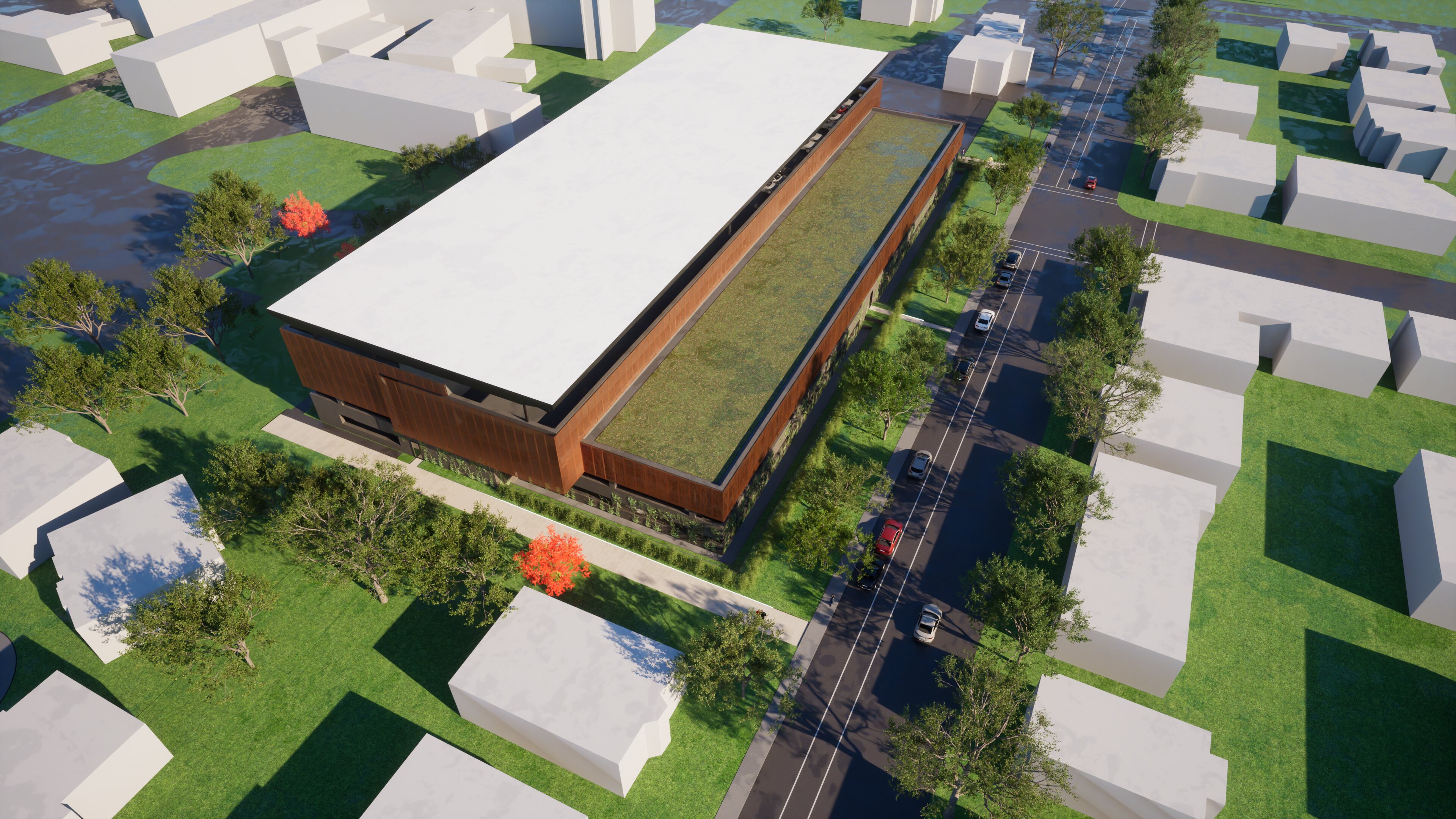 Stationnement étagé juin 2024