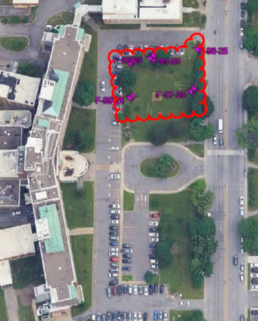 Emplacement du forage manuel