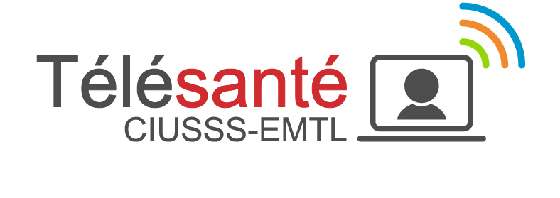 Logo Télésanté au CIUSSS-EMTL