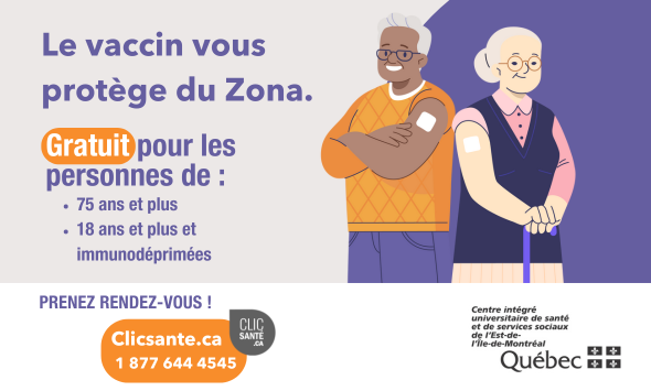 Le vaccin vous protège du Zona