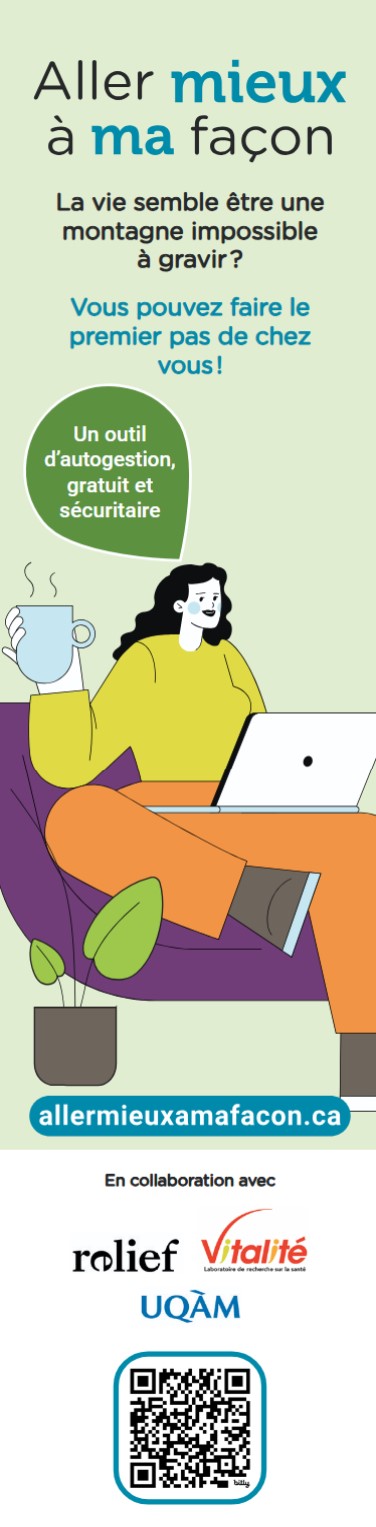 Signet de livre promotionnel du site Aller mieux à ma façon
