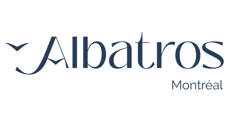 Logo de Albatros-Montréal - Organisme en formation de bénévole pour l'accompagnement en fin de vie